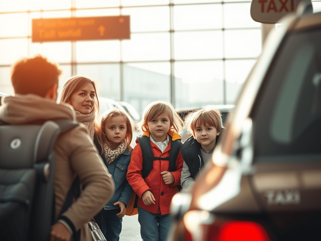 Taxi Vilnius with Children: Bolt, Uber, and Transfer Alternatives